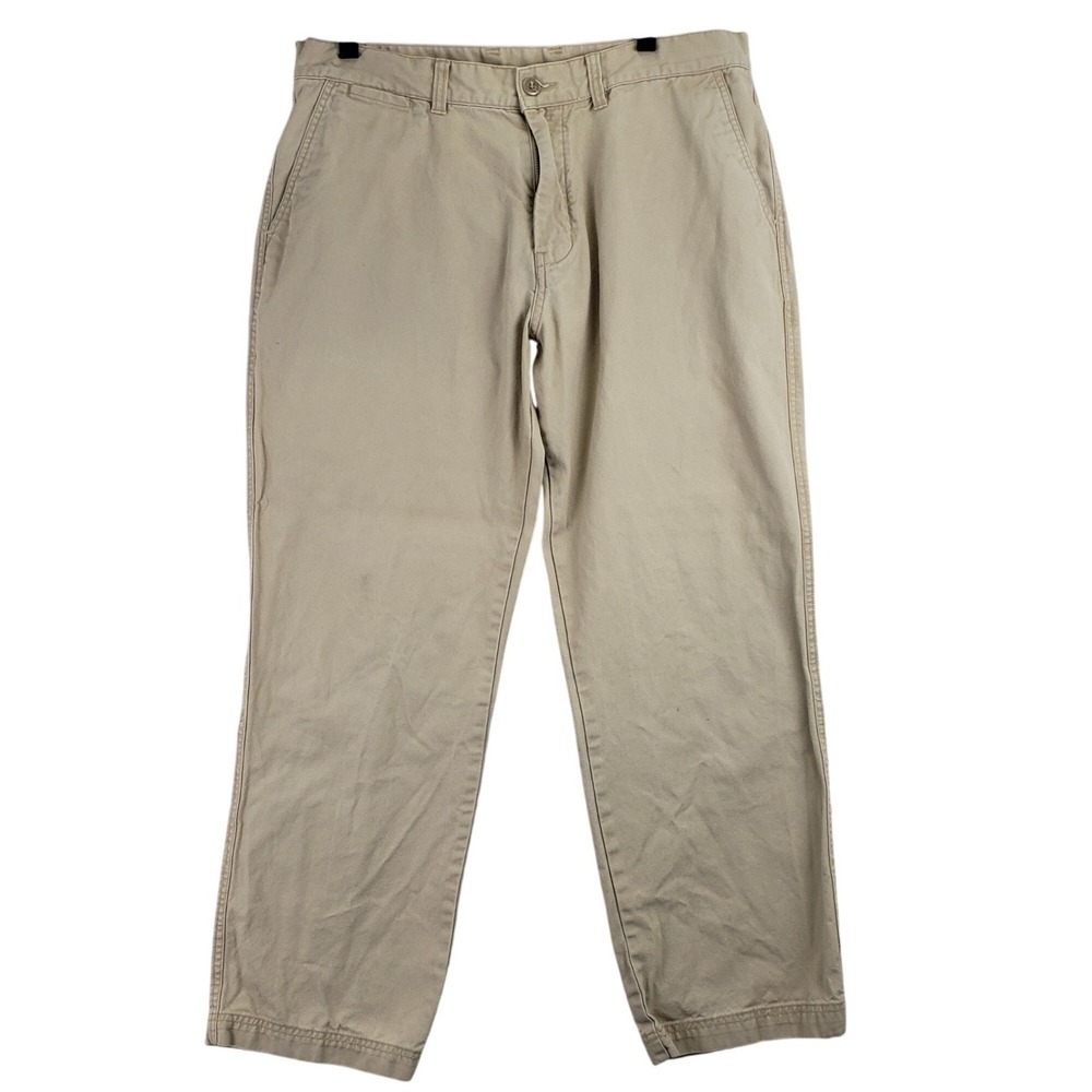 Patagonia Organic Cotton Canvas Pants Mens 35 Khaki Gorpcore Workwear